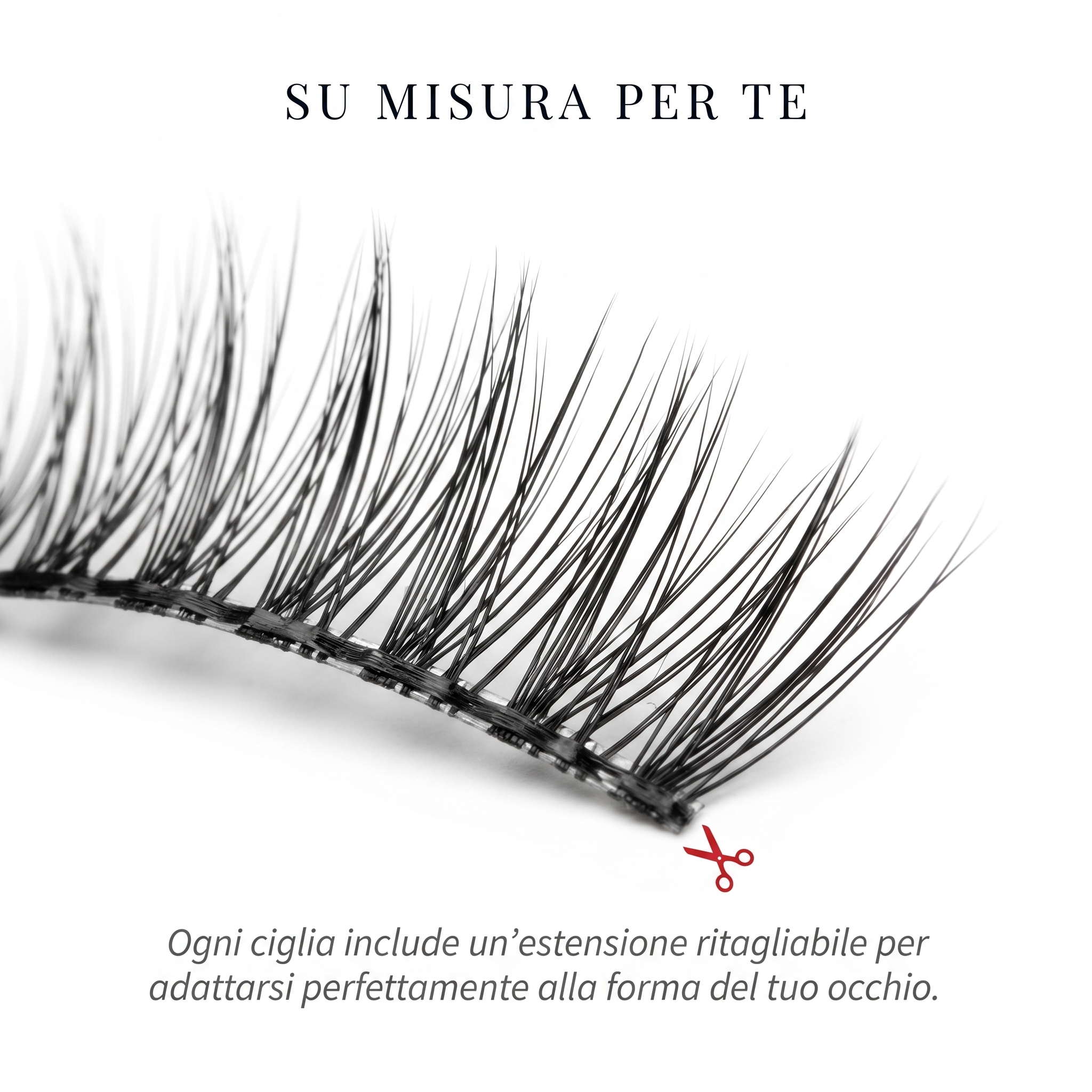 FELINA Daily — Ciglia Magnetiche Naturali con Eyeliner e Applicatore | Senza Colla