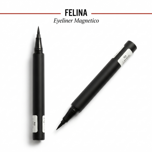 FELINA Eyeliner Magnetico — Fissaggio 24h per Ciglia Magnetiche | Punta Ultra Precisa