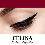 FELINA Eyeliner Magnetico — Fissaggio 24h per Ciglia Magnetiche | Punta Ultra Precisa